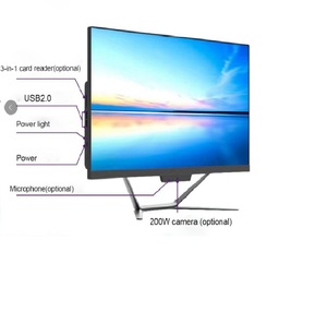 Manufacturer Set <strong>in</strong> One Gaming <strong>Computer</strong> All-<strong>in</strong>-one Pc China I3 I5 I7 I9 21.5 23.8 Touch <strong>Desktop</strong> All Black Business SSD Jack 3.5 - Product Image 1