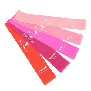 Gimnasio al por mayor personalizado Fitness Loop Band haz tu propio conjunto de bandas de resistencia de látex con Logo bandas elásticas para ejercicio - Product Image 2
