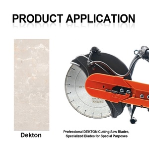 Çap 12 ''/300mm 16''/400mm yüksek frekanslı kaynaklı DEKTON kaya levha susturma elmas testere bıçağı kesme diski kesme tekerleği - Product Image 5