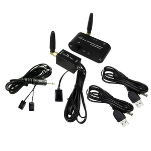 Wireless <strong>IR</strong> Repeater <strong>Remote</strong> Control Extender Pair Infrared <strong>IR</strong> Emitter <strong>Remote</strong> Receiver Transmitter 200m for TV STB DVD DVR PVR - Product Image 1