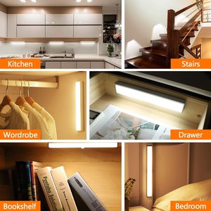 <strong>Best</strong> <strong>Cheap</strong> Rechargeable LED Night <strong>Light</strong> Desk Lamp for Children Hot Selling Modern Design with PIR Motion Sensor Cabinet <strong>Light</strong> - Product Image 2