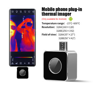 VICTOR328B Silicon Glass Lens Germanium Lens Mobile Phone Thermal Imager Camera Frame <strong>Rate</strong> 25Hz Lens 3.2mm Color Palette - Product Image 2