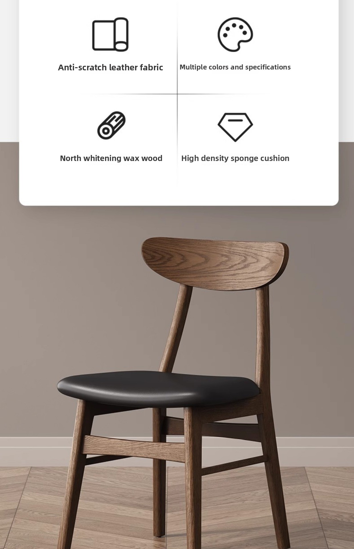 Caucho sólido + cojín de asiento suave + color personalizado