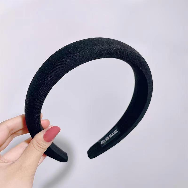 Diadema de esponja negra