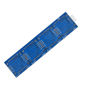 MAX7219 led dot matrix modul 4 in 1 display module single chip mikrocomputersteuerung stick modul mit 5p draht