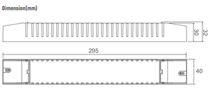 120W 12V incorporado 2 funciones de atenuación LED Dali Driver 0-10V controlador regulable de voltaje constante 220V atenuadores de voltaje - Product Image 4