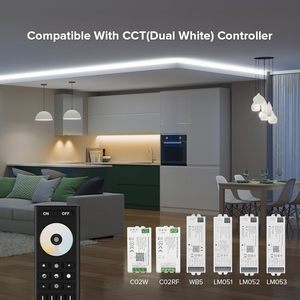 Новый дизайн, высокое качество, 2,4 г RF, двухцветный CCT ручной пульт дистанционного управления для светодиодного освещения - Product Image 6