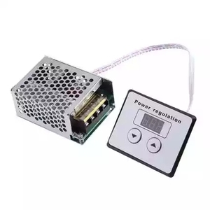 AC 220V 4000W <strong>SCR</strong> Regulator Thyristor Digital <strong>SCR</strong> Voltage Regulator Speed Control Dimmer Thermostat <strong>Controller</strong> - Product Image 1