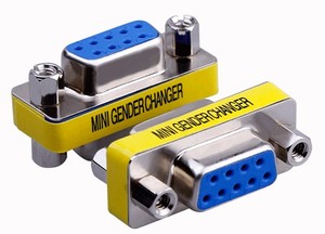 DB9 9 9pin maschio a maschio Mini cambio adattatore RS232 connettore seriale per l'home Theater e Android Twisted Pair uso - Product Image 2