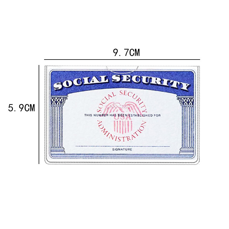Horizontal card holder