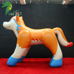 Giant Inflatable Riding <strong>Wolf</strong>, Hongyi Inflatable <strong>Wolf</strong> Ride on PVC 1.5mm Inflatable <strong>Wolf</strong> Toy - Product Image 1