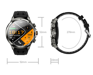 Fashion H19 4G Sim Card Smart Watch 1.75&quot; AMOLED BT Smartwatch 1100mAh <strong>Large</strong> Battery Wristband WIFI Fitness tracker with NFC <strong>GPS</strong> - Product Image 6