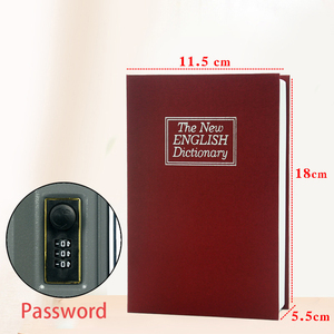 Kích thước 180*115*55mm lưu trữ vật có giá trị của bạn trong ngăn tùy chỉnh cải trang như một cuốn sách ẩn cuốn sách an toàn hộp - Product Image 3