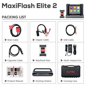 2023 Autel Maxisys Elite II otomotiv tam sistemler teşhis aracı ile J2534 ECU programlama ücretsiz Autel MaxiVideo MV108