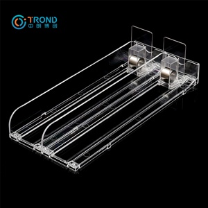 Trondディスプレイスーパーマーケットプッシャースプリング式プラスチック化粧品棚プッシャー自動販売機用シガレットタバコプッシャーシステム - Product Image 2