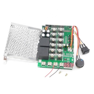 PWM Gleichstrommotor-Schaltreglerregler 0-100% Digitalanzeige 2000 W DC10V-55V 100 A CW CCW reversibler S-Schalter mit Hülle - Product Image 1