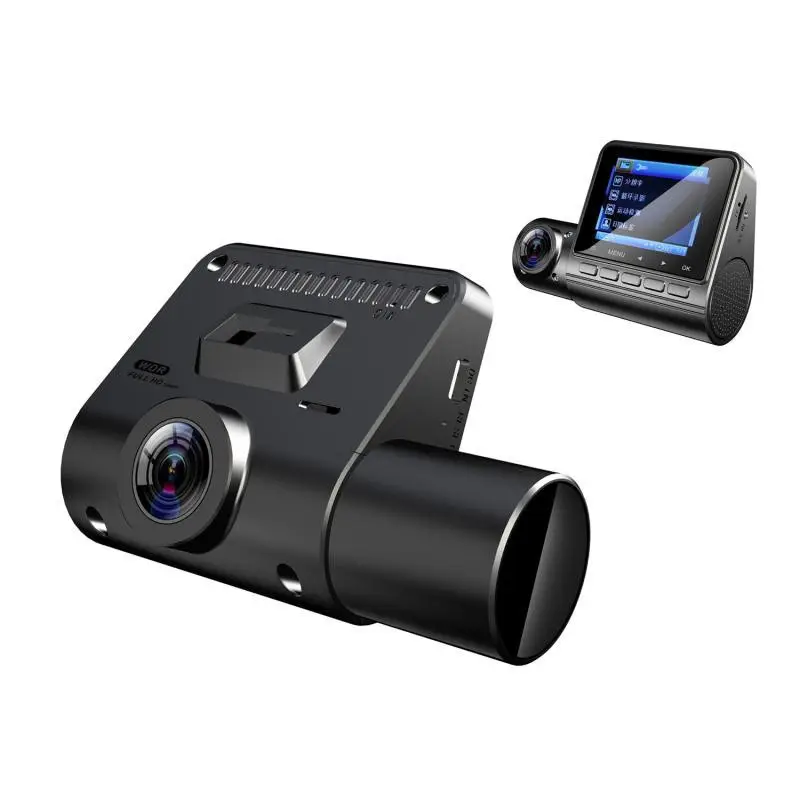 3 قناة 1080P كامل HD IR ليلة الرؤية سيارة كاميرا مسجل دي في أر صندوق أسود DashCam AD-516