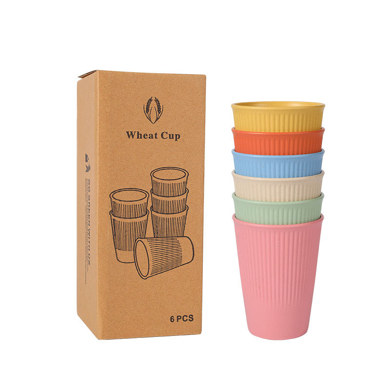 Vertical grain cup (6 sets of boxes) rice noodle pink