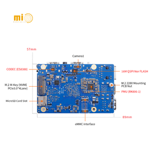 Orange Pi 5 Max Microcontrolador de placa única 4GB/8GB/16GB Kits de módulos electrónicos para el desarrollo de Inteligencia Artificial - Product Image 6