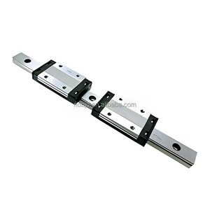Riel de guía lineal CNC de perfil bajo con almohadillas antivibración, compatible con la serie MGN/HGH - Product Image 1