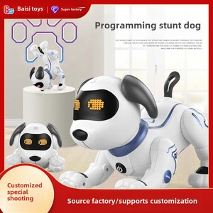 Giocattolo elettrico educativo per bambini di programmazione elettronica animali domestici bambino Robot bionico multifunzionale intelligente Robot cane Robot - Product Image 5