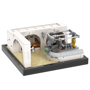 Không gian chiến tranh sci-fi giữa các vì sao chiến tranh MOS eisley cantina gạch juguetes Phụ kiện mô hình khối xây dựng Bộ đồ chơi cho bé - Product Image 1