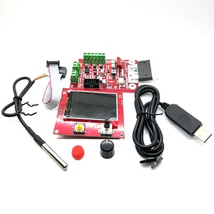 Controlador de soldador de punto neumático con ventilador y Sensor de temperatura, NY-D08 de controlador de soldadura 100A