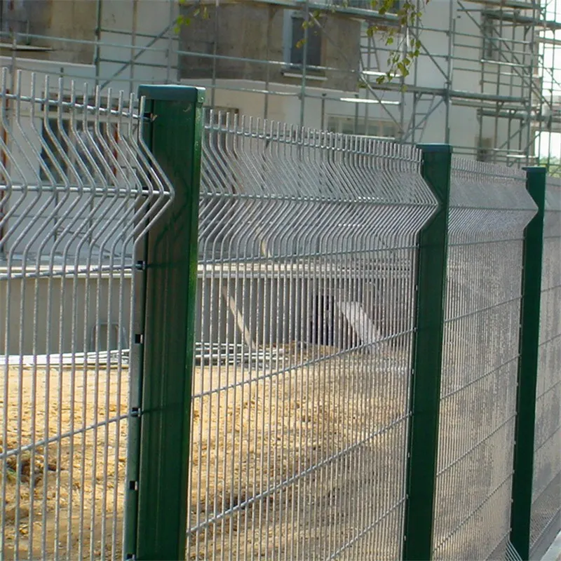 Panneau de clôture en treillis métallique soudé, facile à assembler, étanche et incurvé, pour décoration murale.