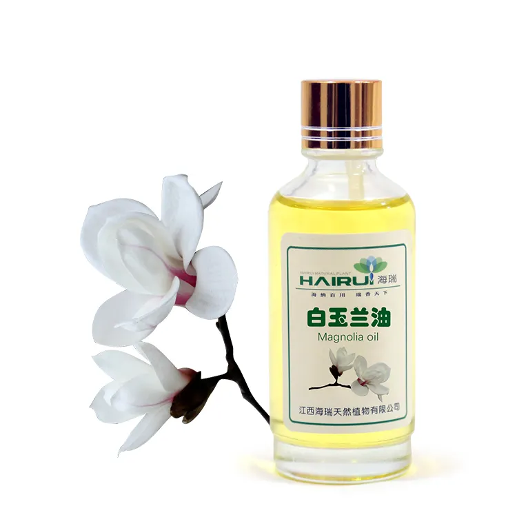 Aceite esencial puro destilado con vapor de flores, difusor de vapor de 1KG, aromaterapia para masaje de baño, aceite 100% Natural Michelia Alba