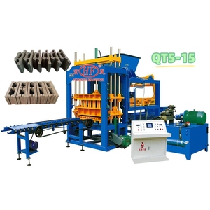Машина для производства кирпичей, QT5-15 Бетонных Блоков - Product Image 1