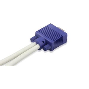 VGA 3 + 6 1 Dividido a 2 Pantalla LED de computadora Datos de video multifuncionales 1 Macho a 2 Hembra Cable de pantalla dividida VGA - Product Image 5