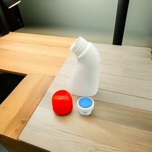 ขวดยาเส้นพลาสติก LPE ขนาด100มล. 50มล. พร้อมด้านบนทำจากพลาสติก PE สำหรับการแก้ปัญหาเฉพาะที่ยาเหลวหรือยา - Product Image 3