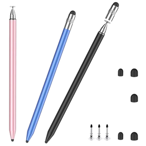 タッチスタイラス3-in-1 Androidユニバーサルipad HuaweiAppleスタイラス用のメモを書く - Product Image 1