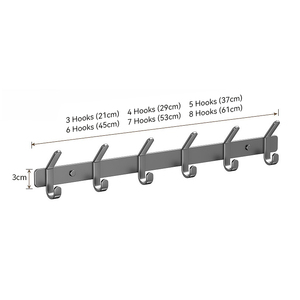 חופשי אגרוף מתכת קיר רכוב hooks הבית סלון חדר אמבטיה דלת מעיל קולבים חידוש מגבת חדשנות קולבים מגבת