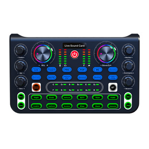 Mini Recording Usb <strong>Audio</strong> Interface Podcast <strong>Microphone</strong> Mixer Professional Sound Card for Recording Studio - Product Image 2