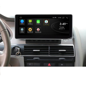 汽车仪表板屏幕为 facelift A6 android gps 多媒体显示 mmi 无线电系统升级防眩光监视器音频视频播放器 - Product Image 1