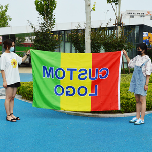 印刷旗プロの大画面印刷カスタム旗バルセロナ旗 - Product Image 3