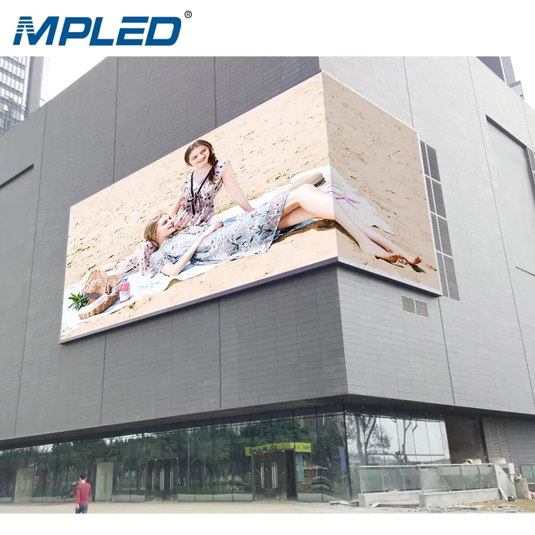 MPLED más nuevo diseño de ahorro de energía LED al aire libre de la pantalla de publicidad