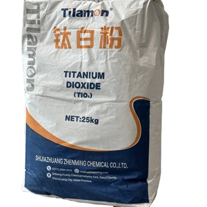 Dióxido De Titânio R518 Fornecedor De Plantas Chinês Pigmento Em Pó Dióxido De Titânio Rutilo Fabricante