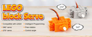 Hiwonder Block Servo 270 °/ 360 ° micro: Bit Programms teuerung