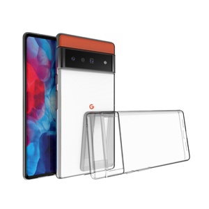 เคส TPU ใสคุณภาพสูงสำหรับ Pixel 6 7 8 9 XL 9A Pro เคสโทรศัพท์สำหรับ Pixel-6Pro เคสฝาครอบ TPU กันกระแทกแบบนิ่ม - Product Image 4