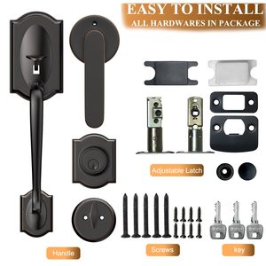BBDHOME Keyless <strong>Entry</strong> Deadbolt Set With Handle Privacy Door Handle <strong>Entry</strong> Smart Door Knob Fingerprint Smart Door <strong>Lock</strong>