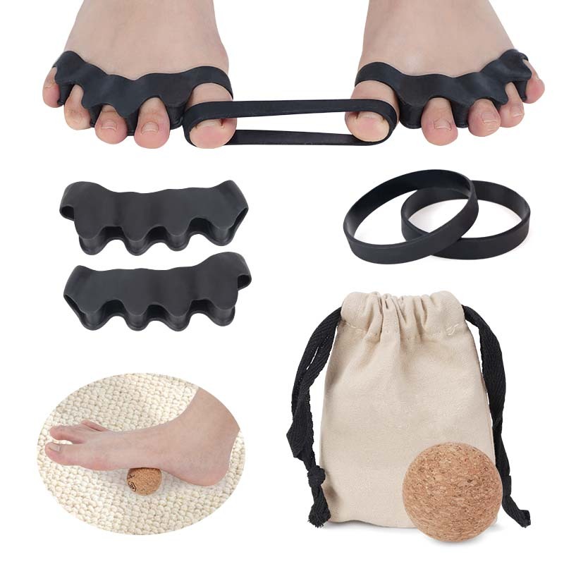 set di separatori per dita dei piedi