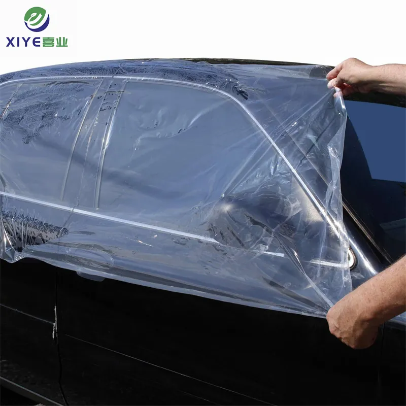 新しいデザインの傷防止透明透明プラスチックポリエチレンフィルム車のフロントガラス用
