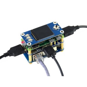SOMBRERO HUB PoE Ethernet / USB para Raspberry Pi Zero, 1x RJ45, 3x USB - Product Image 4