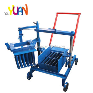 Máquina para fabricar bloques huecos manuales de hormigón pequeño, máquina para fabricar bloques para poner huevos - Product Image 3