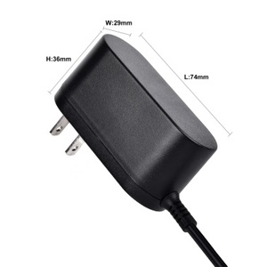 อะแดปเตอร์แปลงไฟฟ้าสลับ6โวลต์2.5amp DC รุ่นอิเล็กทรอนิกส์ที่กำหนดเองสีดำสีขาวตัวเลือกอะแดปเตอร์ไฟ AC DC - Product Image 2