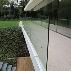 ऑस्ट्रेलिया आधुनिक फ्रेमलेस बैलस्ट्रेड ग्लास रेलिंग 10-12 मिमी पूल स्पिगोट बाड़ सीढ़ी बालकनी आधुनिक गुणों को रेलिंग - Product Image 6