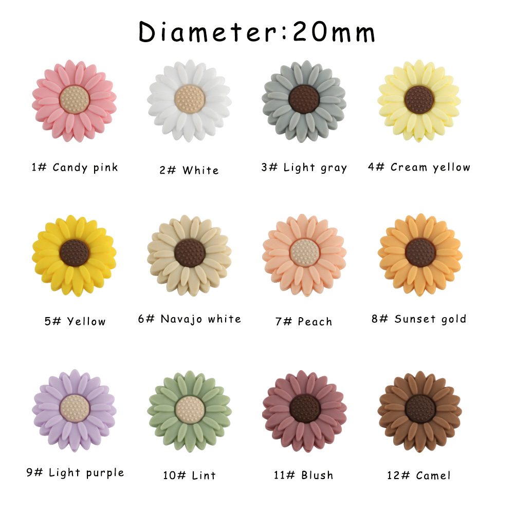 chrysanthemum Focal bead Mix SA140