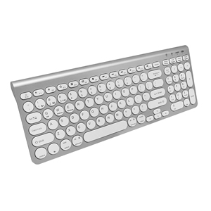 Juego de teclado y ratón USB inalámbrico OEM personalizado 2,4G a precio de fábrica, teclado delgado para uso en la Oficina y el hogar